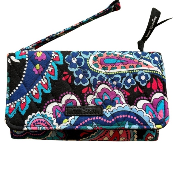 Vera Bradley Handbags - Wristlet Wallet Women's Vera Bradley paisley